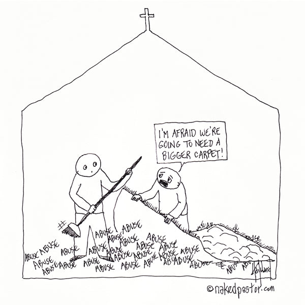 "Bigger Carpet" cartoon by nakedpastor David Hayward