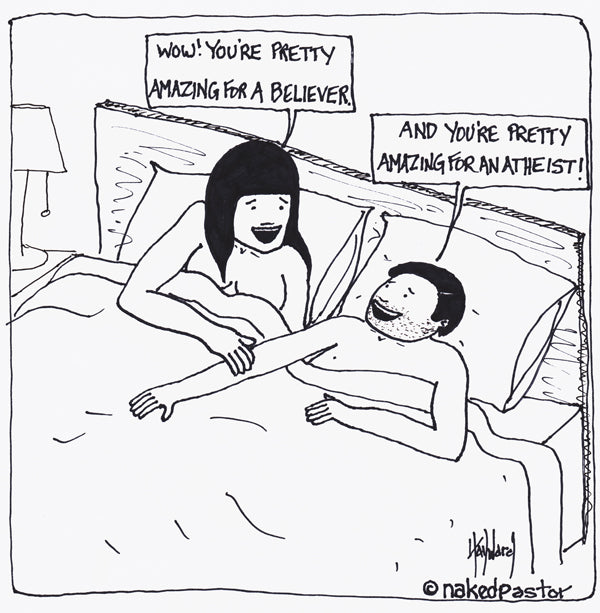Pretty Amazing cartoon by nakedpastor David Hayward