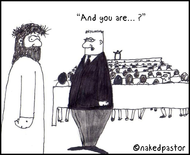 recognizing jesus cartoon by nakedpastor david hayward