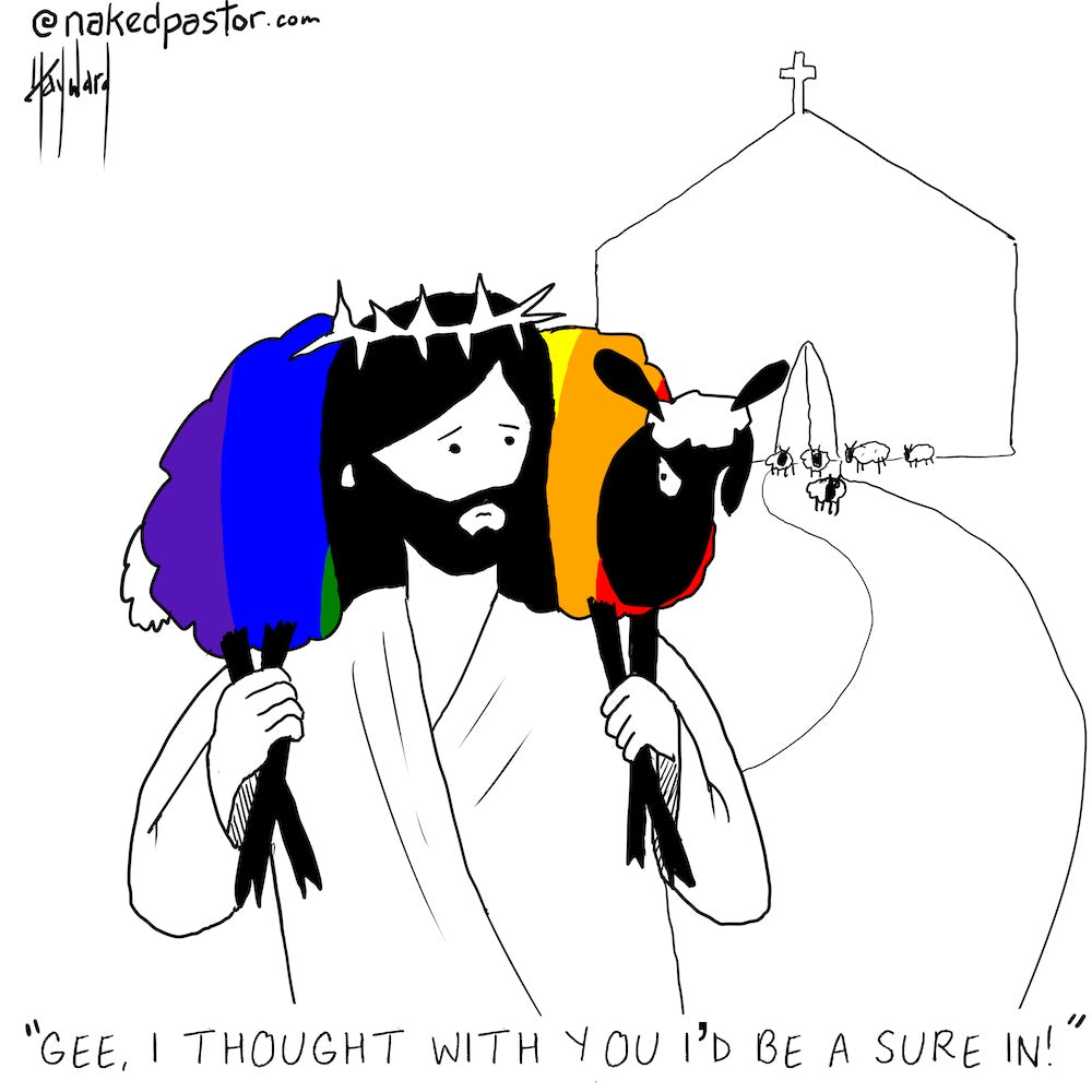 A Sure In Digital Cartoon - by nakedpastor
