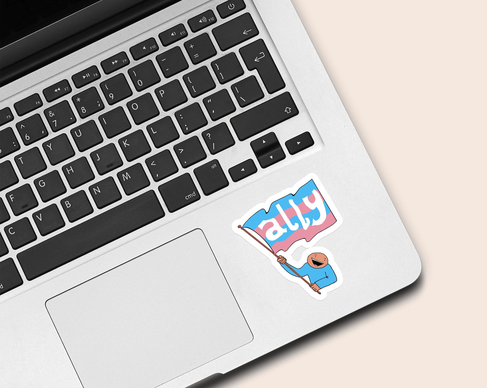 Ally Trans Sticker-Stickers-nakedpastor