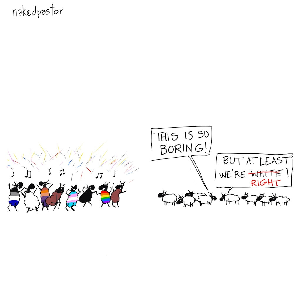 At Least We're Right Digital Cartoon-Digital Cartoons-nakedpastor