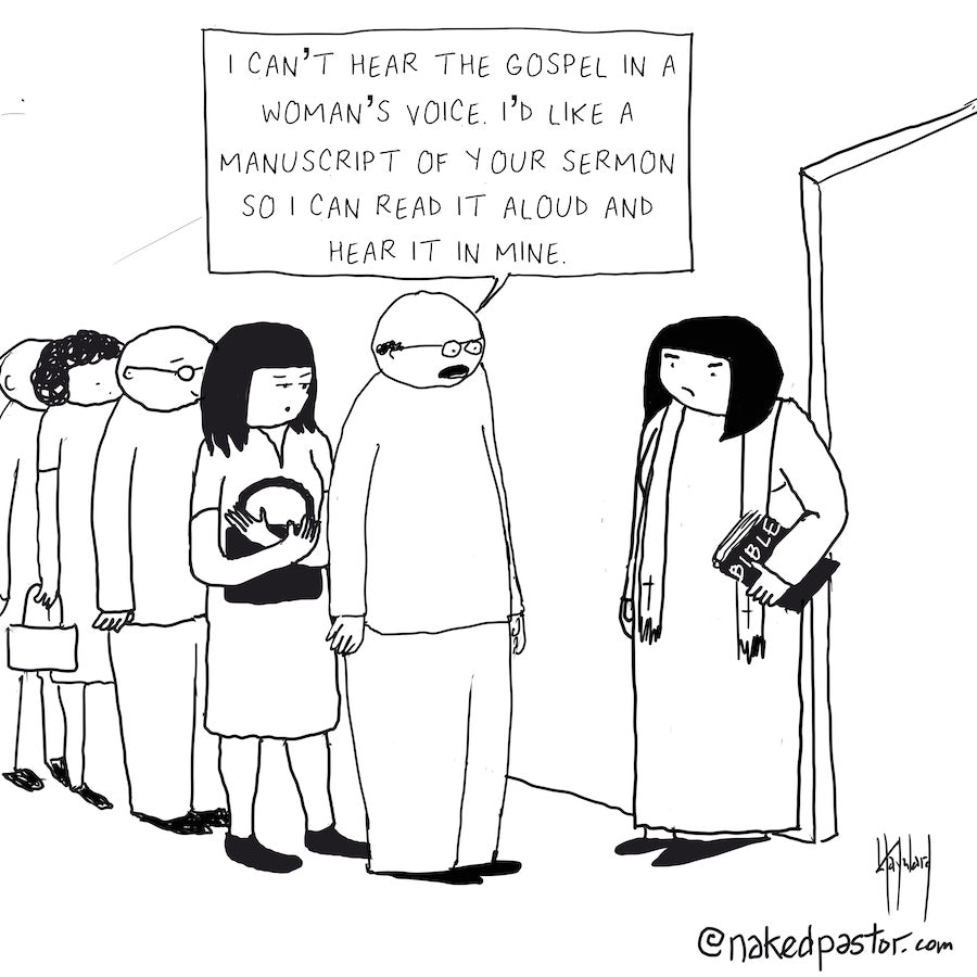 Can't Hear the Gospel Digital Cartoon