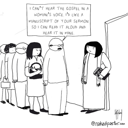 Can't Hear the Gospel Digital Cartoon - by nakedpastor