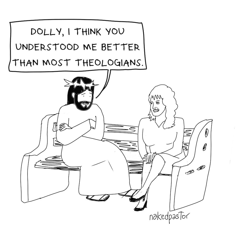 Dolly: A Tribute Digital Cartoon-Digital Cartoons-nakedpastor