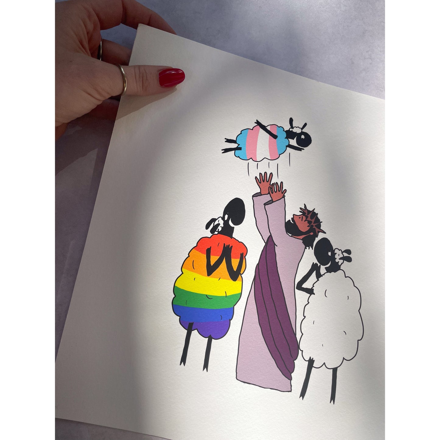 Family Fun LGBTQIA Print - by nakedpastor