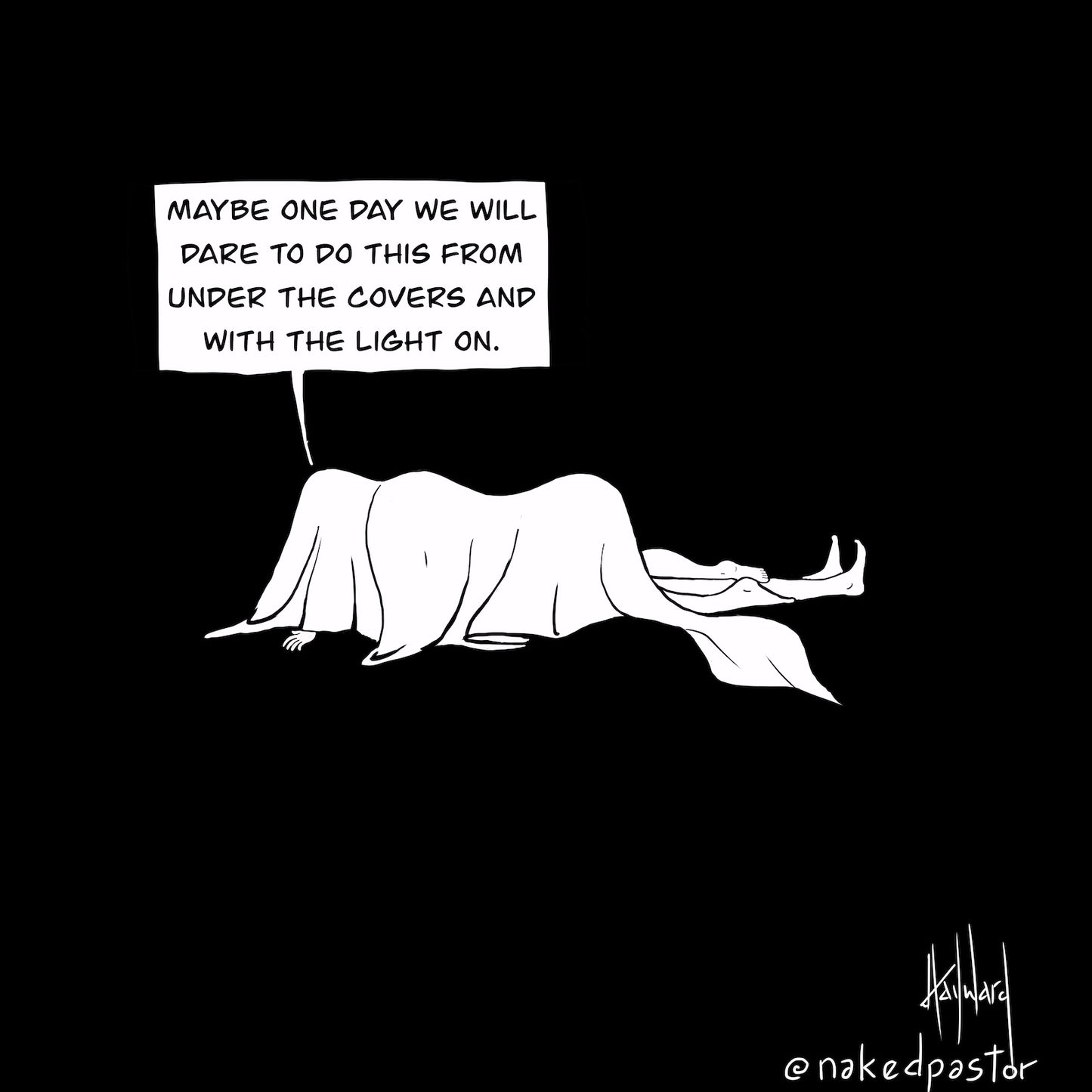 From Under the Covers Digital Cartoon - by nakedpastor