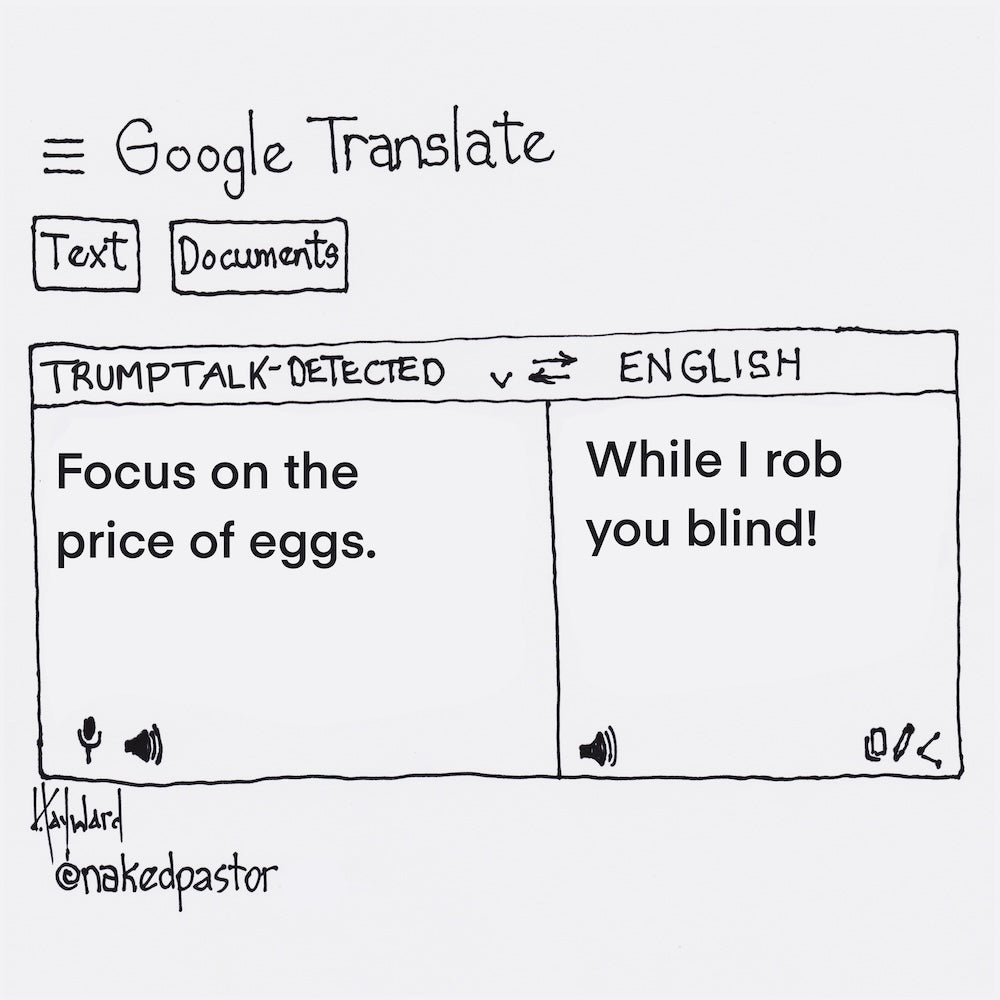 Google Translate: Rob You Blind Digital Cartoon-Digital Cartoons-nakedpastor