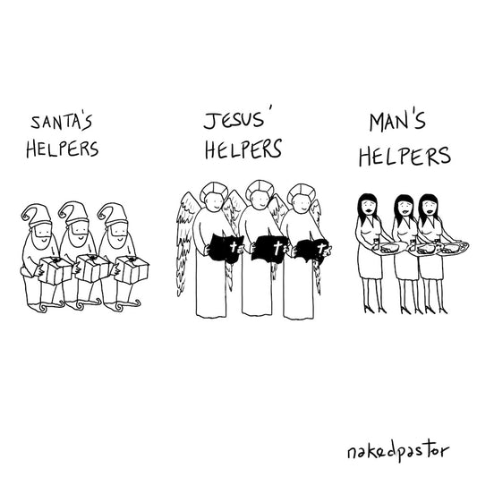 Helpers Digital Cartoon-Cartoons-nakedpastor