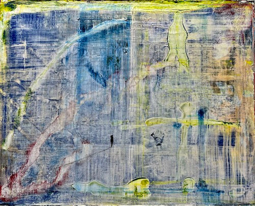 I'm Not Lost I'm Looking Original Acrylic Painting