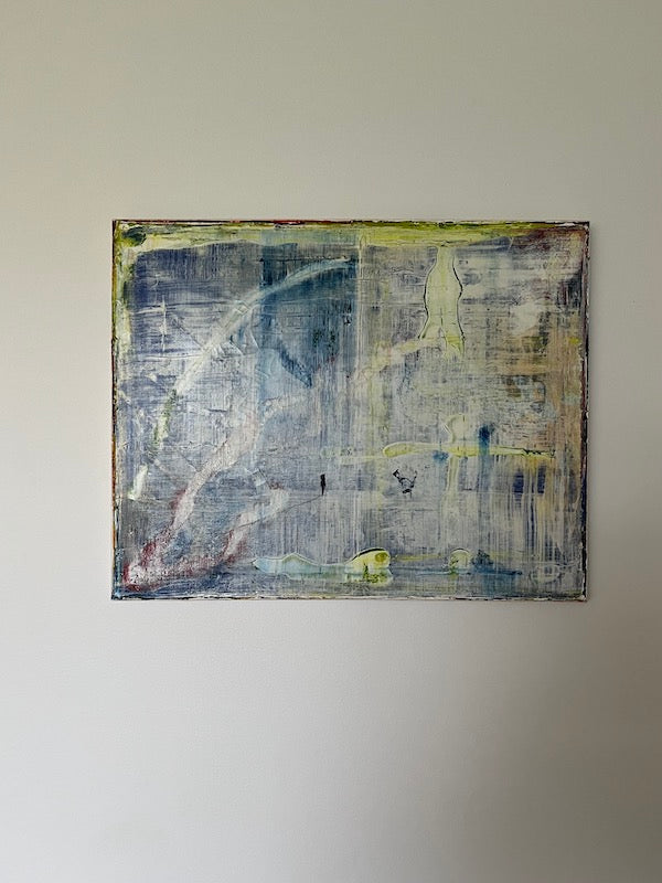 I'm Not Lost I'm Looking Original Acrylic Painting