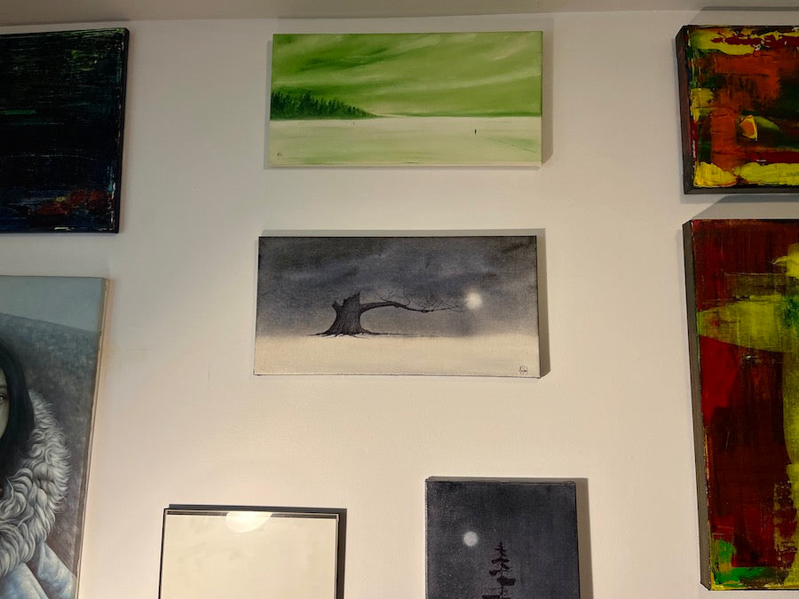 Can't Stop Me Original Acrylic and Ink on Canvas