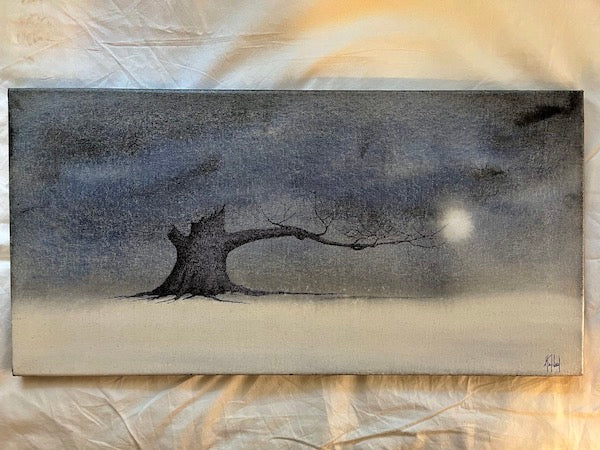 Can't Stop Me Original Acrylic and Ink on Canvas