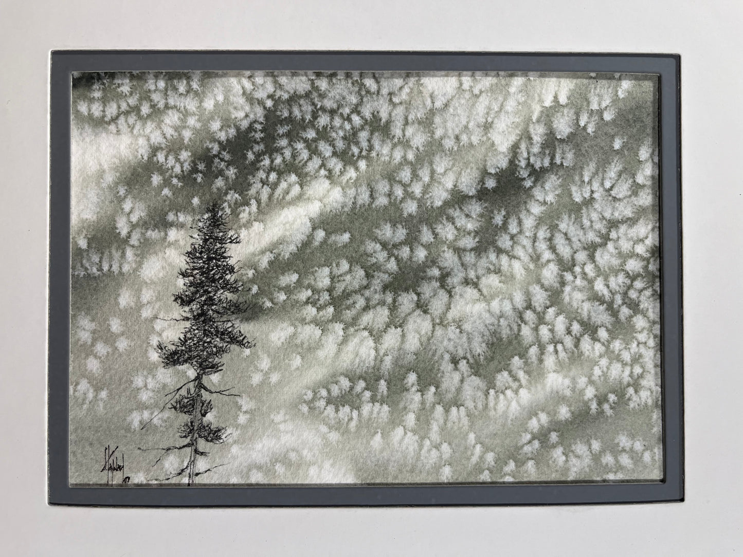I'm Still Standing Original Watercolor and Ink Painting - by nakedpastor
