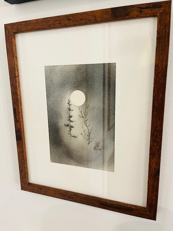 Don't Let Our Light Dim Original Charcoal Drawing - by nakedpastor