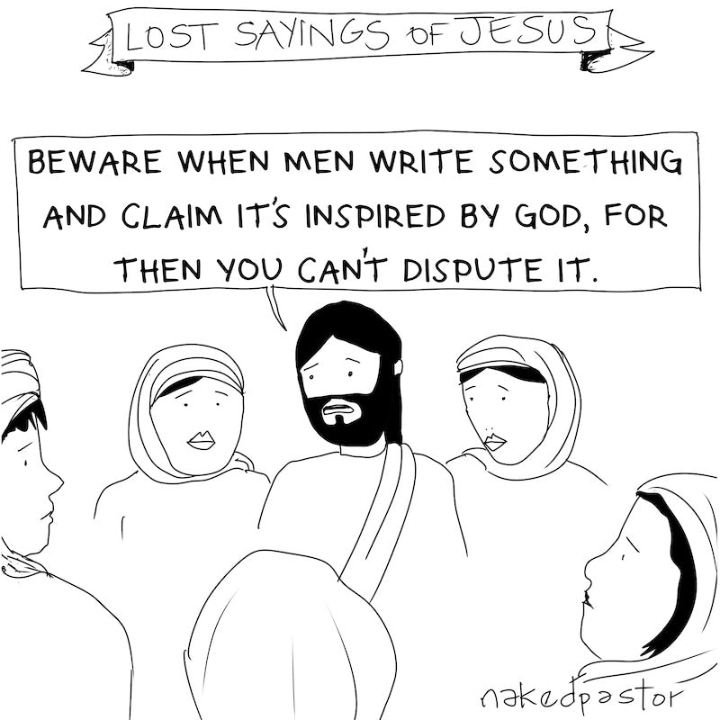 Inspired By God Digital Cartoon-Digital Cartoons-nakedpastor