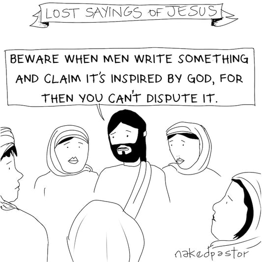 Inspired By God Digital Cartoon-Digital Cartoons-nakedpastor