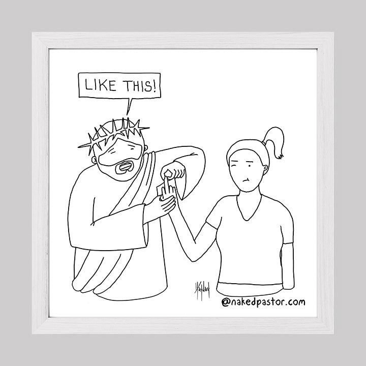Spirituality and Defiance Like This Cartoon Print-Cartoons-nakedpastor