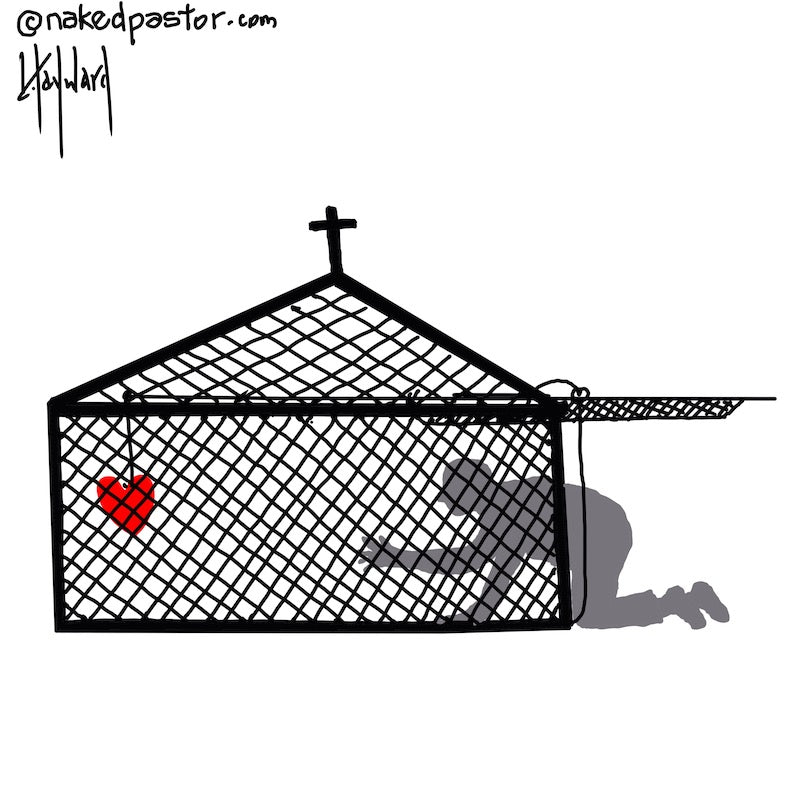 Love Bait Digital Cartoon - by nakedpastor