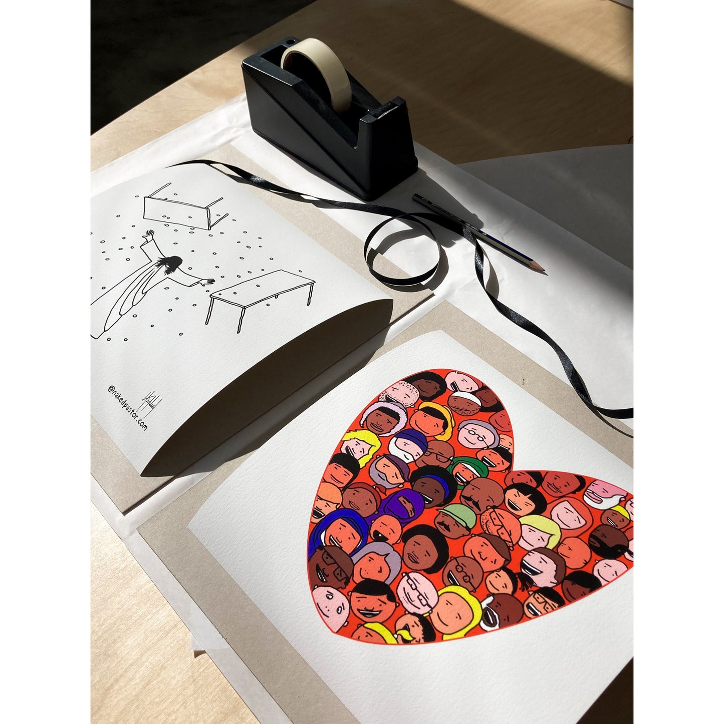 Love Everybody Print - by nakedpastor