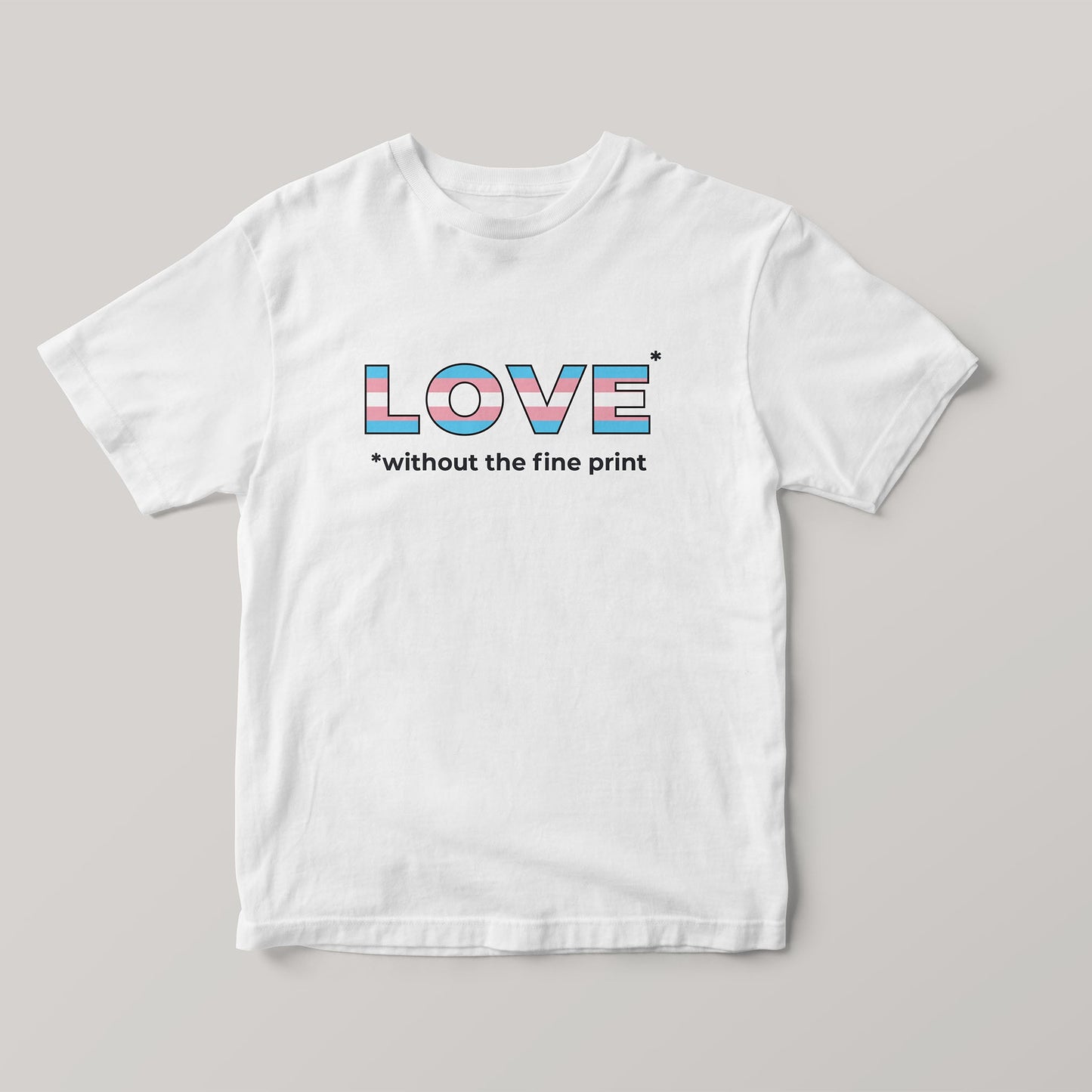 Love Without the Fine Print Transgender T-Shirt-Shirts-nakedpastor