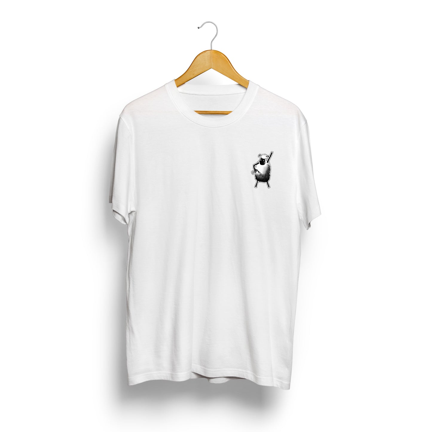 Make Yourself the Black Sheep Front and Back Shirt-Shirts-nakedpastor