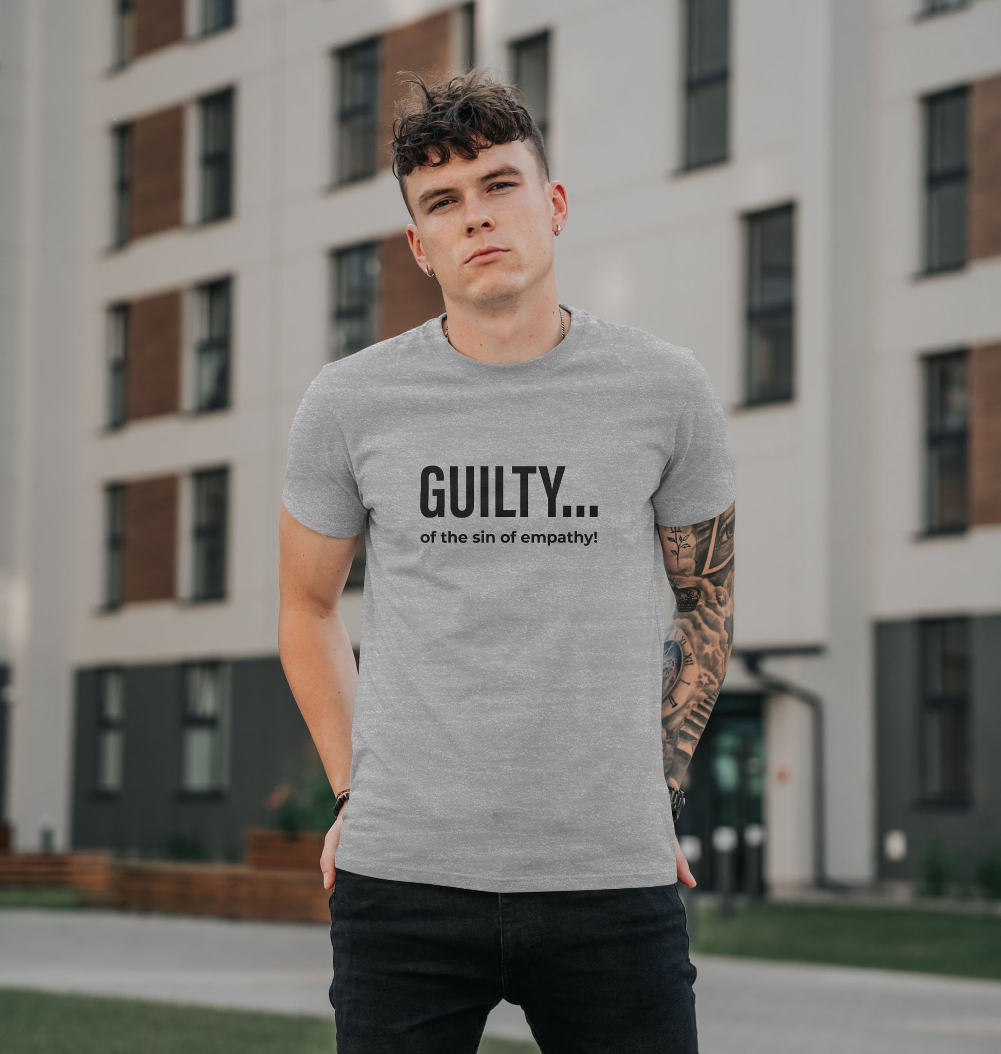 Guilty of Empathy T-Shirt-Shirts-nakedpastor