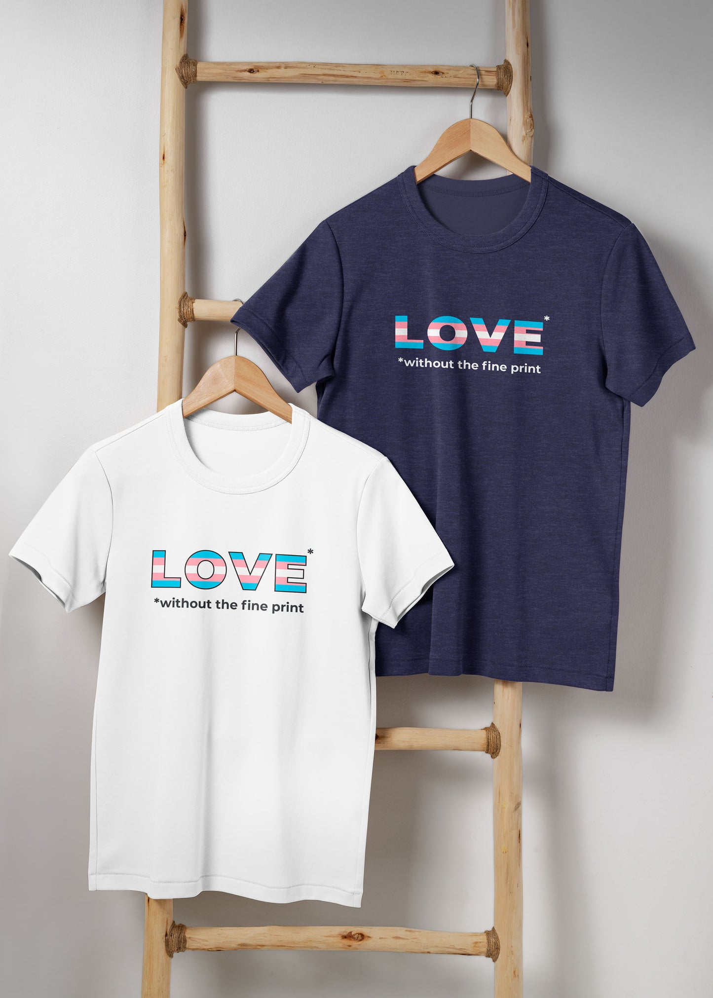 Love Without the Fine Print Transgender T-Shirt-Shirts-nakedpastor