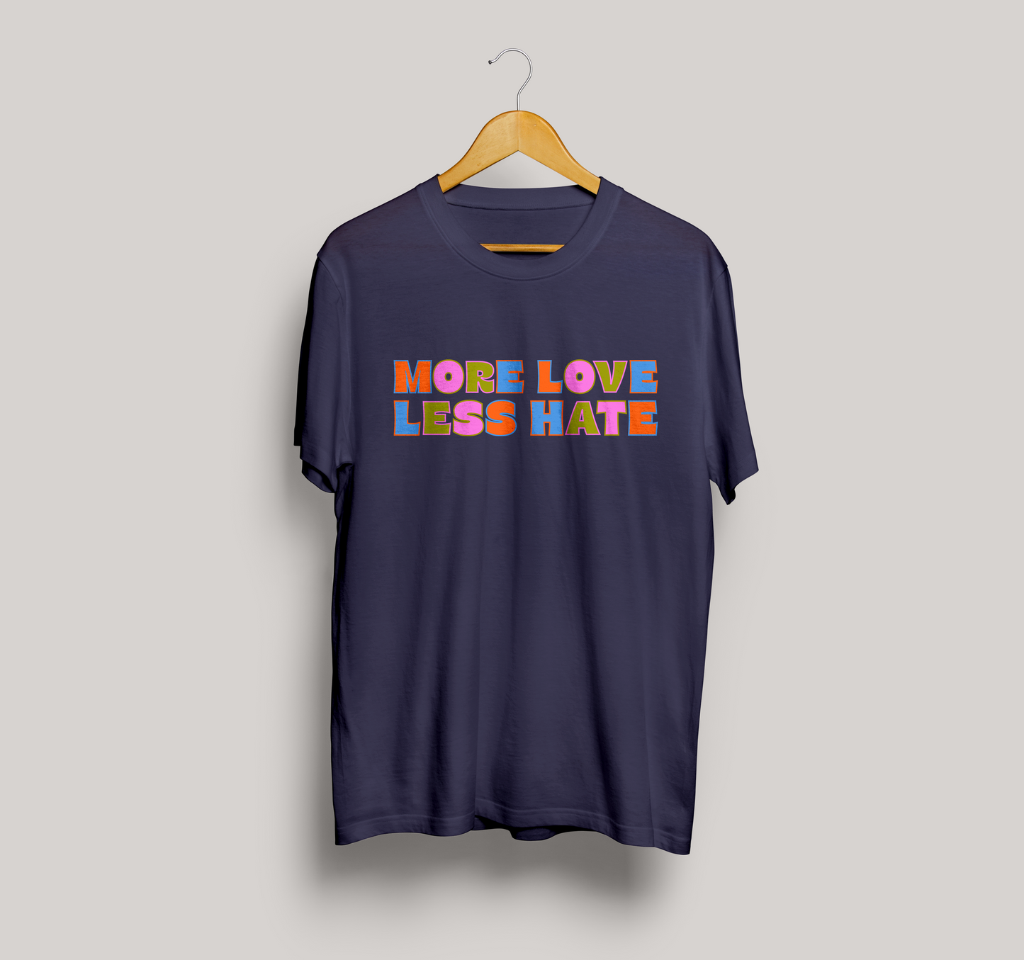 More Love Less Hate T-Shirt-Shirts-nakedpastor