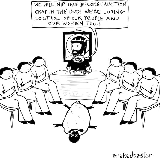 Nip Deconstruction in the Bud Digital Cartoon - by nakedpastor