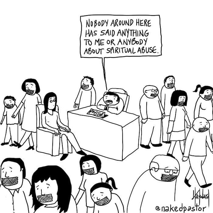 Nobody Has Said Anything Digital Cartoon - by nakedpastor