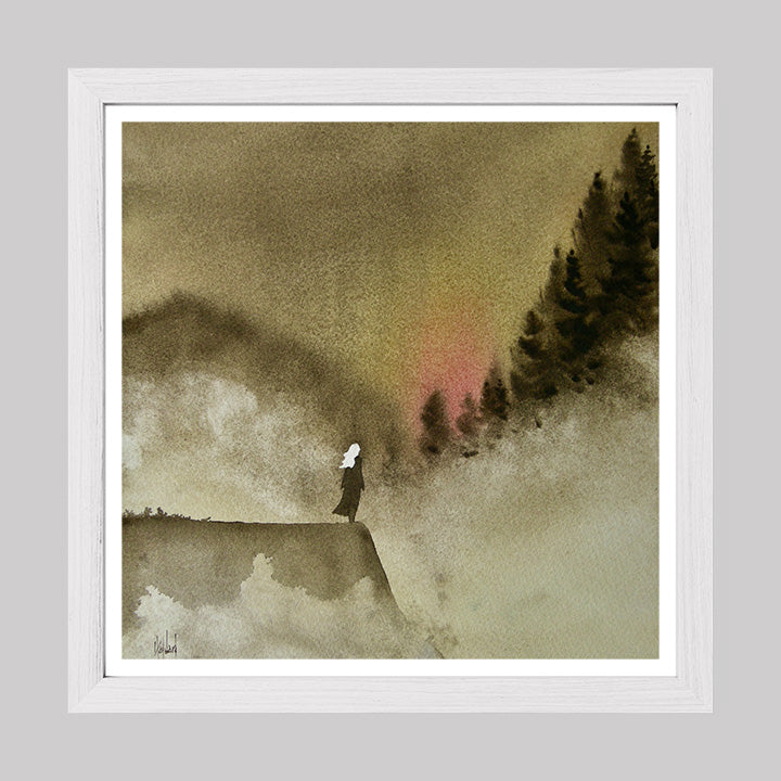 Timber Series Not Part But All Of Me Watercolor Print-Paintings-nakedpastor
