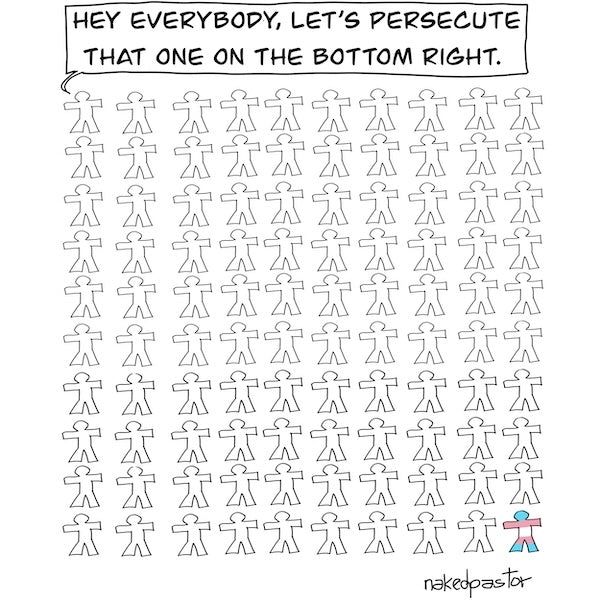 Persecute That One Digital Cartoon-Digital Cartoons-nakedpastor