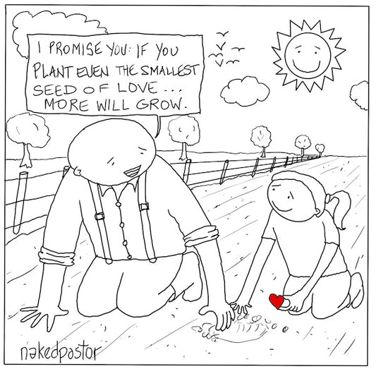 Seed of Love Digital Cartoon-Digital Cartoons-nakedpastor