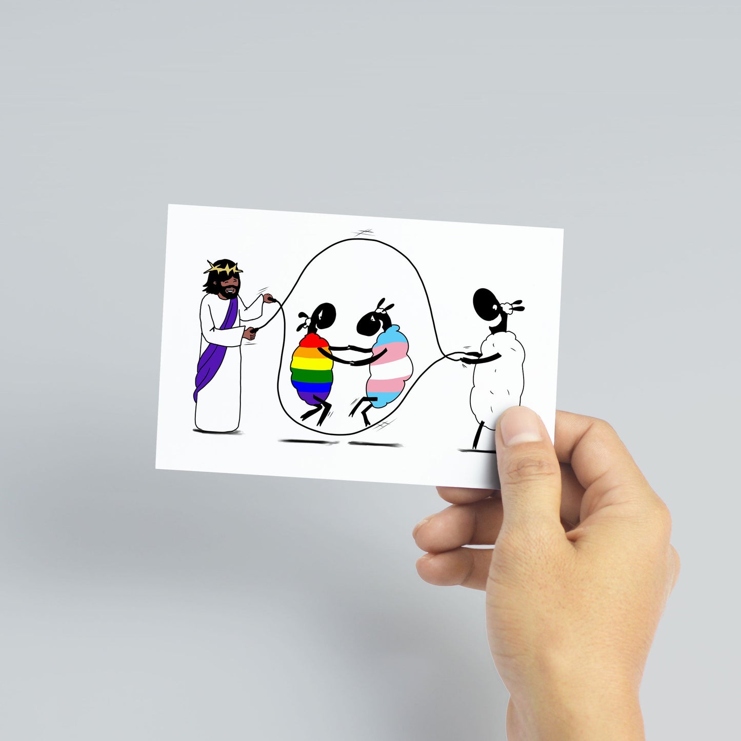 Skipping Mini Print-nakedpastor