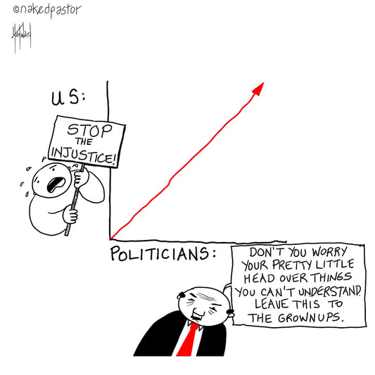 Stop The Injustice Digital Cartoon - by nakedpastor