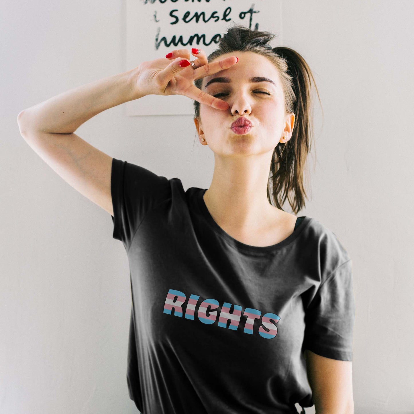 Trans Rights T-Shirt-Shirts-nakedpastor