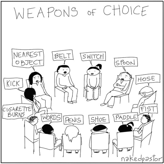 Weapons of Choice Digital Cartoon-Digital Cartoons-nakedpastor