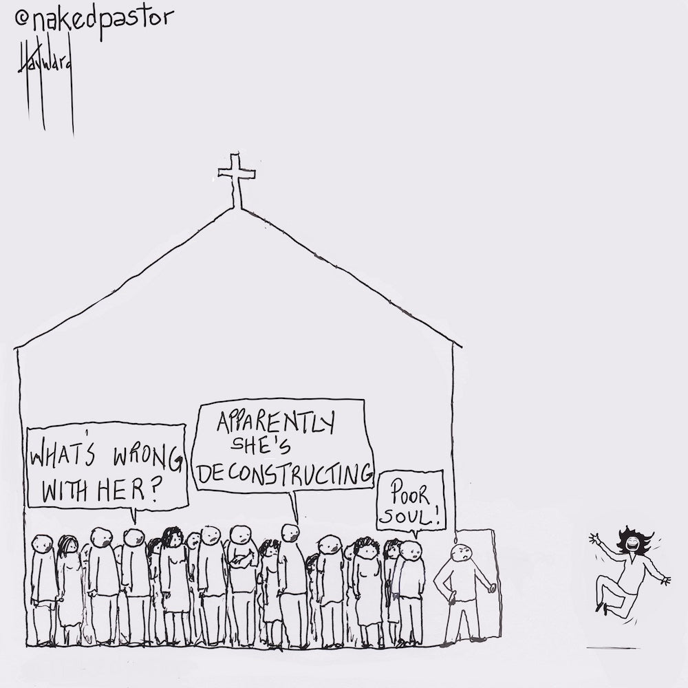 What's Wrong With Her? Digital Cartoon - by nakedpastor