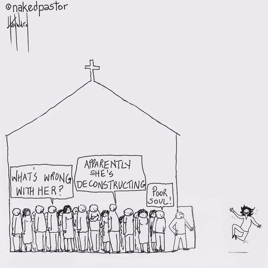 What's Wrong With Her? Digital Cartoon - by nakedpastor