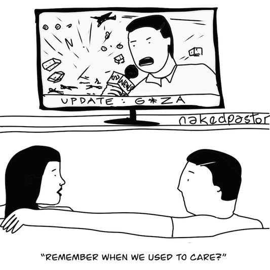 Remember When We Used to Care Digital Cartoon-Digital Cartoons-nakedpastor
