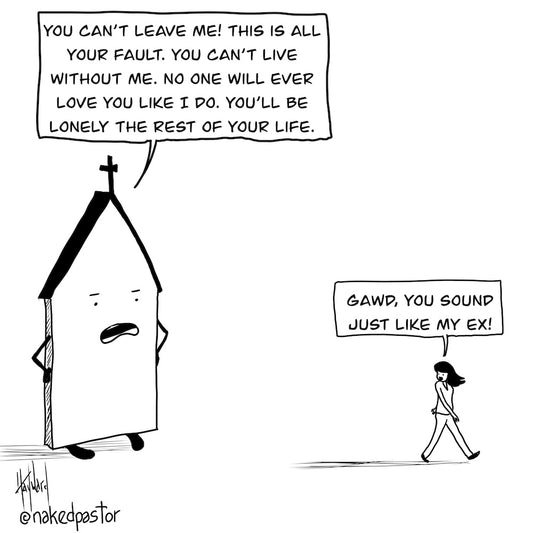 You Sound Just Like My Ex Digital Cartoon - by nakedpastor