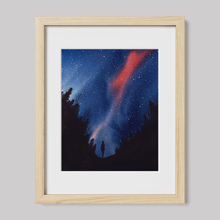 Am I Seen Watercolor Print-Paintings-nakedpastor
