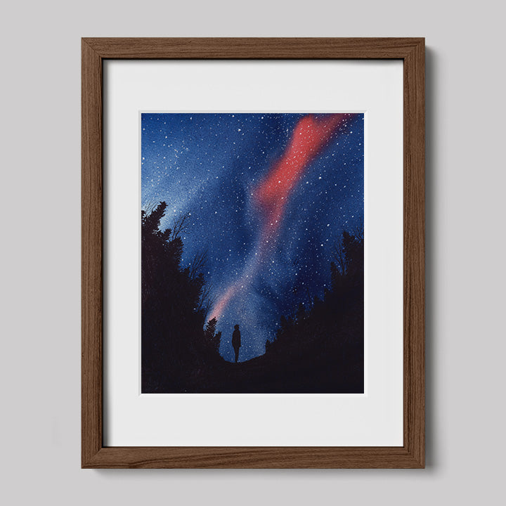 Am I Seen Watercolor Print-Paintings-nakedpastor
