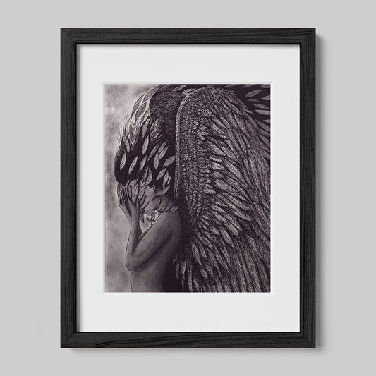 Sophia Angel Print-Drawings-nakedpastor