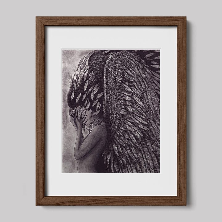 Sophia Angel Print-Drawings-nakedpastor