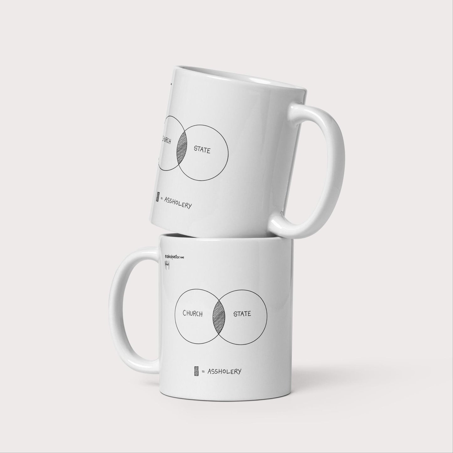 Assholery Mug - by nakedpastor