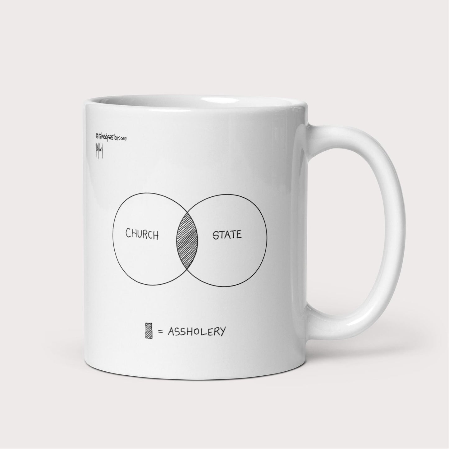 Assholery Mug - by nakedpastor