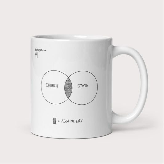Assholery Mug - by nakedpastor