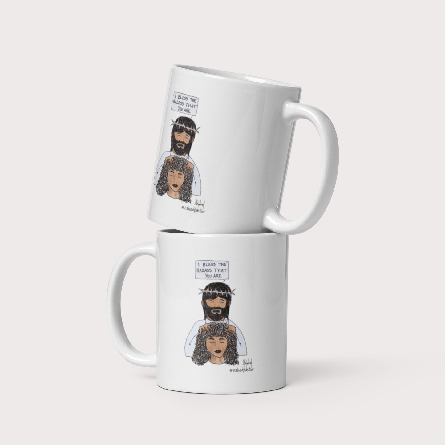 Bless the Badass Mug - by nakedpastor